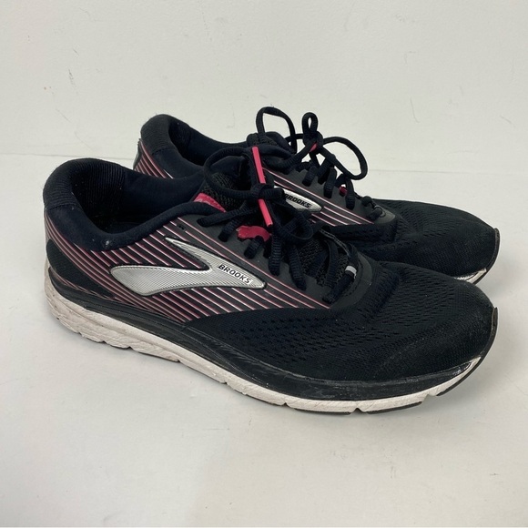 Brooks Addiction 14 black pink athletic sneakers athletic running - Picture 1 of 8